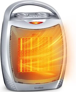 GiveBest Space Heater Review (PTC-905) — Small Size, Simple Controls, Big Heat