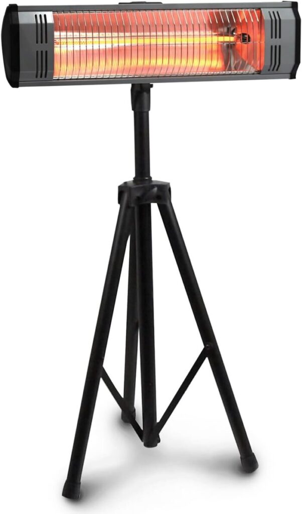Heat Storm Tradesman Tripod Infrared Heater Review — Big, Silent Warmth for Garages and Patios