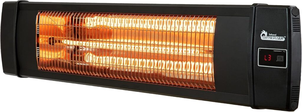 DR. Infrared Heater DR-238 Review — Quiet, Instant Warmth for Garages and Covered Patios