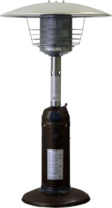 Hiland HLD032-CG Table Top Patio Heater Review — Cozy Up Close, Picky About Wind