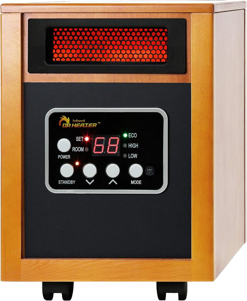 DR. INFRARED HEATER DR-968 Review: quiet warmth that feels stronger than its size