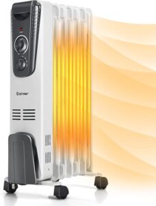 COSTWAY Oil Filled Radiator Heater Review: Quiet, Steady Heat for the Rooms You Actually Use