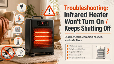 Infrared heater troubleshooting guide preview image
